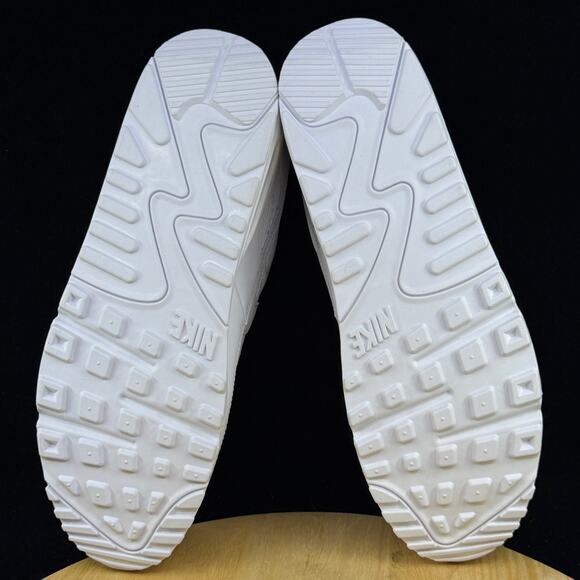 Nike Air Max 90 Recraft Triple White (CN8490 100) Men\'s Size 13 Sneaker
